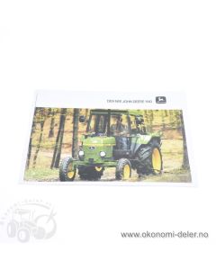 Brosjyre JD1140 1980