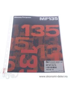 Brosjyre MF135 1975