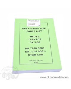 Delekatalog Deutz DX3.50