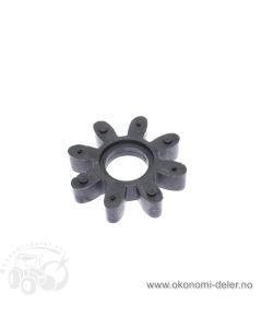 Gummielement klokobling