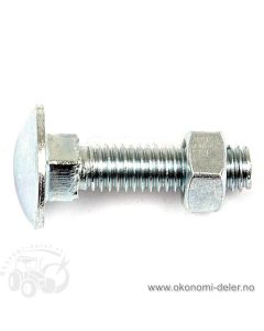 Låsebolt m/mutter