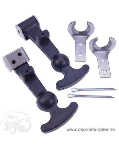Panserstropp komplett 120 mm (2 stk)