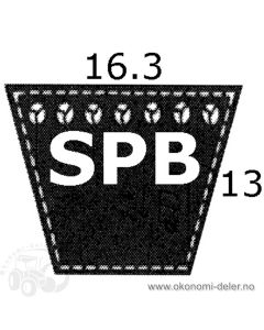 Rem SPB delingsl. 5300 mm glatt