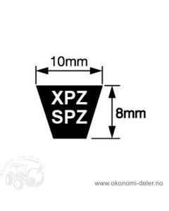 Rem SPZ delingsl. 1520 mm tannet